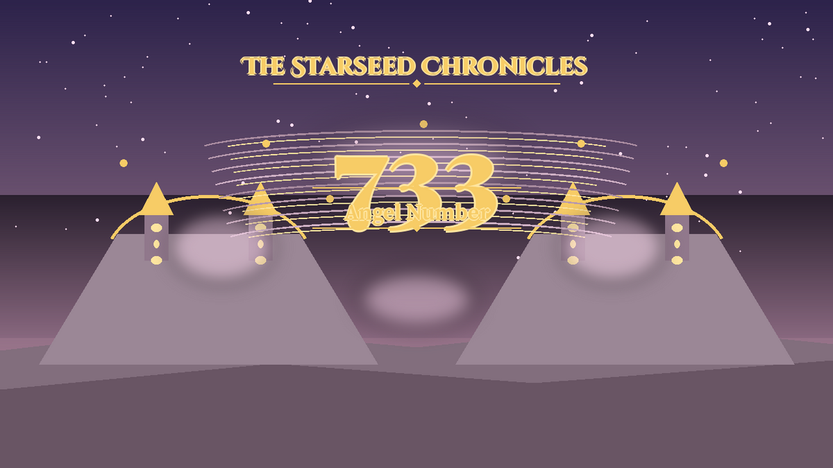 Angel Number 733: The Starseed Chronicles Style H, Twinchorus Wisdom Joy Ateliers