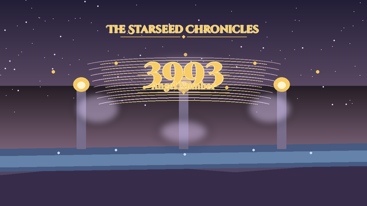 Angel Number 3993: The Starseed Chronicles Style H featured art