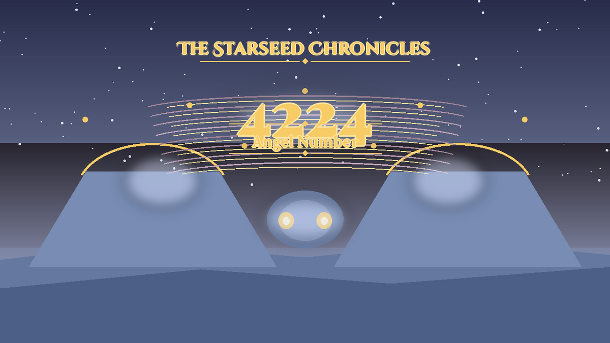 Angel Number 4224: The Starseed Chronicles Style H featured art