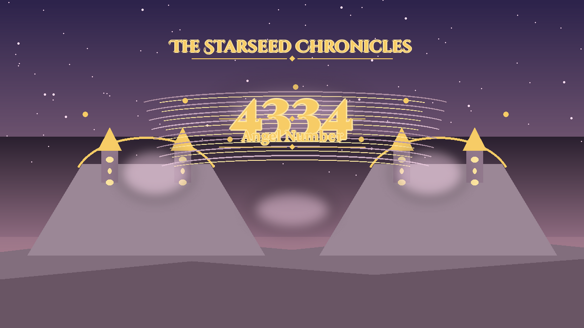 Angel Number 4334: The Starseed Chronicles Style H featured art