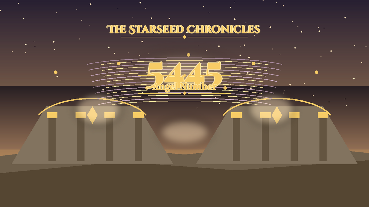Angel Number 5445: The Starseed Chronicles Style H featured art