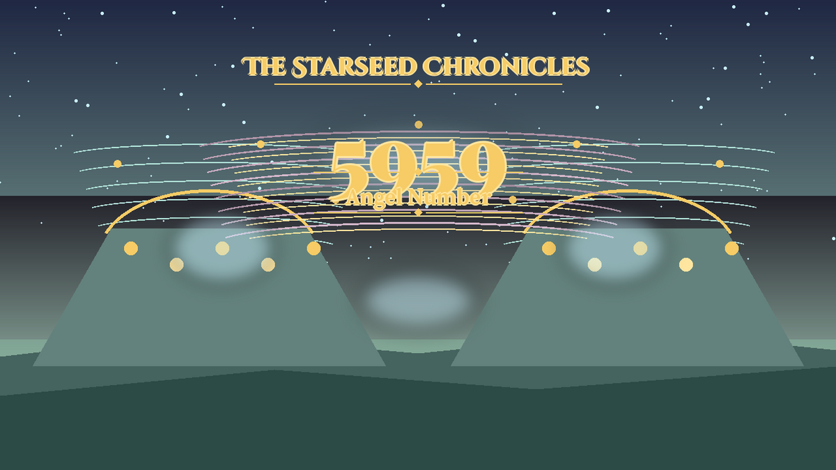 Angel Number 5959: The Starseed Chronicles Style H featured art