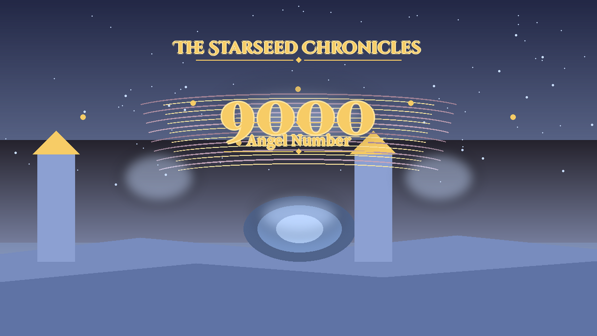 Angel Number 9000: The Starseed Chronicles Style H featured art