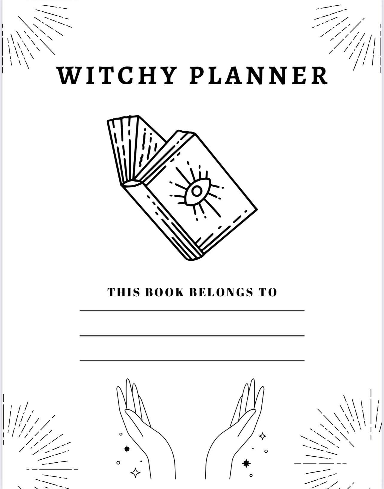 Witchy Planner