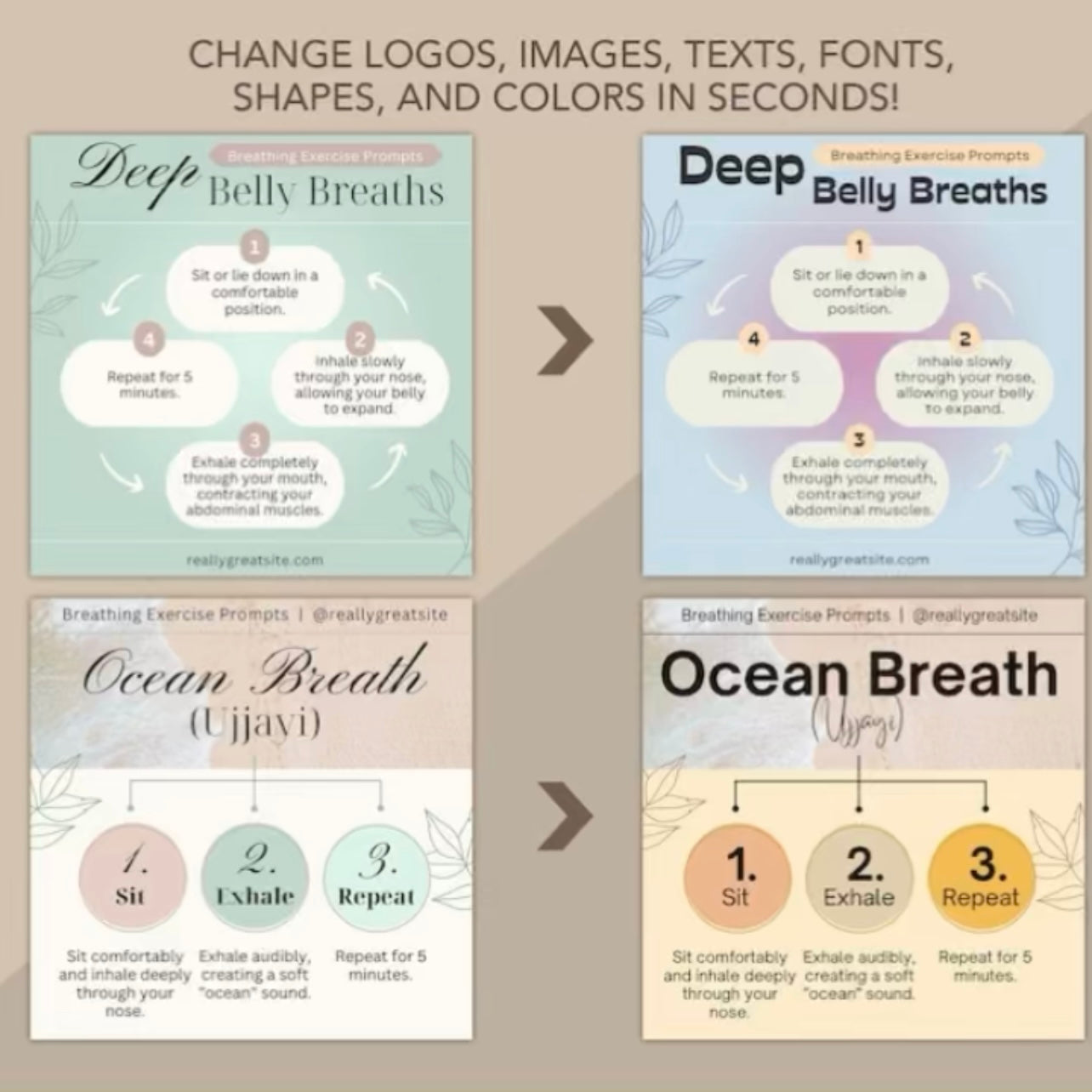 50 Breathing Exercise Post