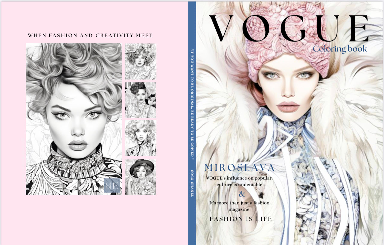 Vogue Coloring Book