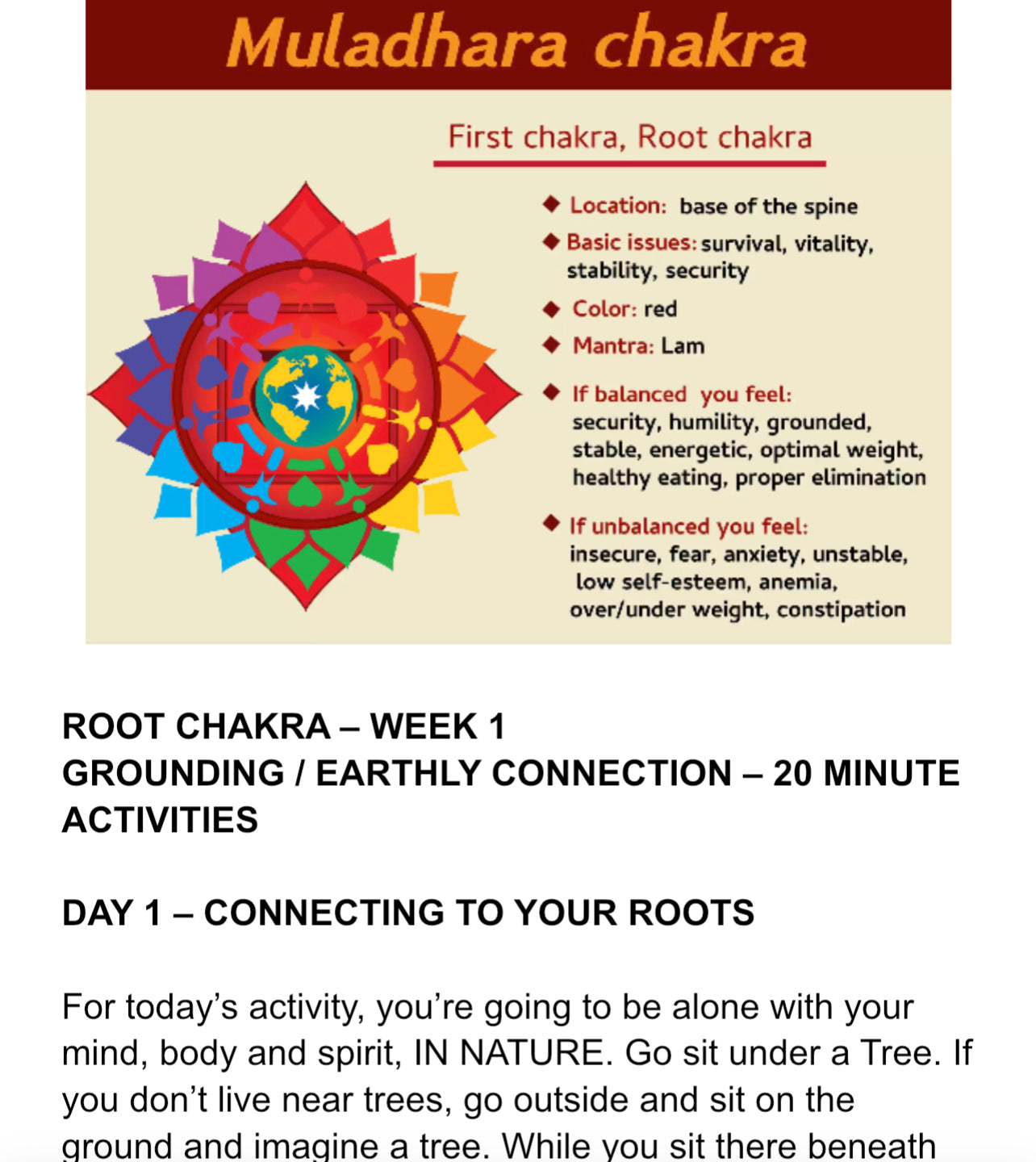 40 Day Divine Chakra Rebalancing