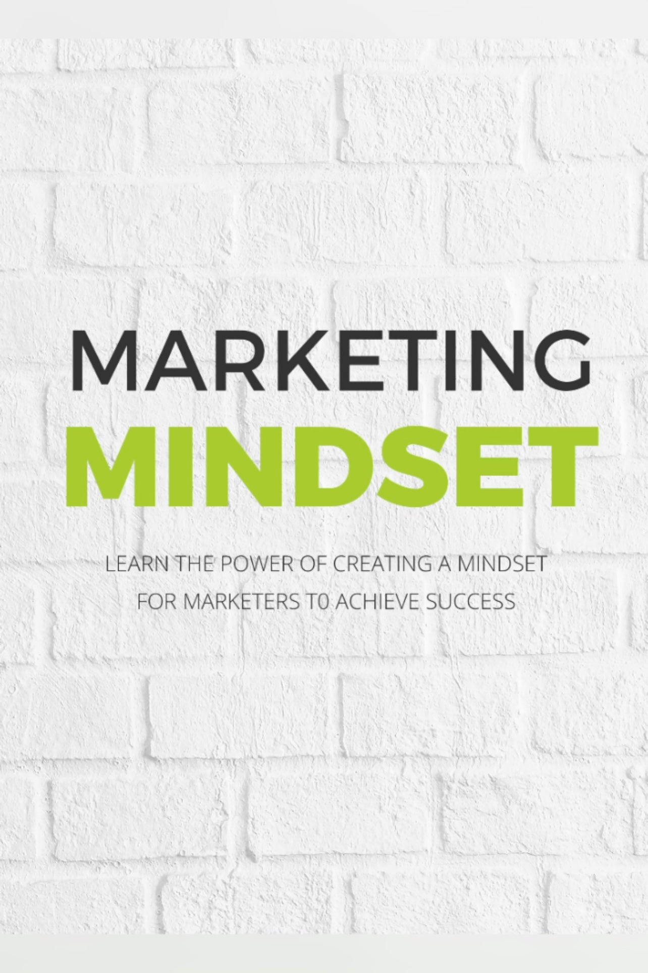 Marketing Mindset