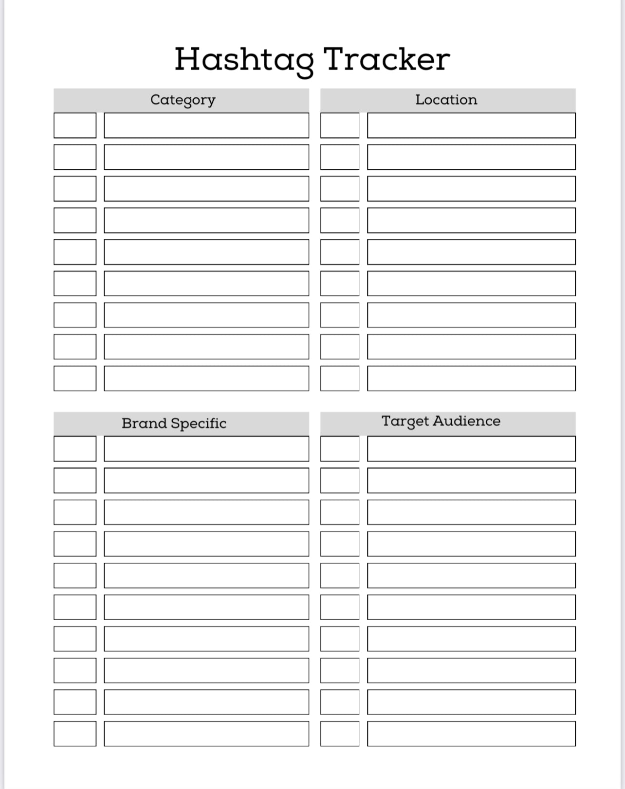 Social Media Planner