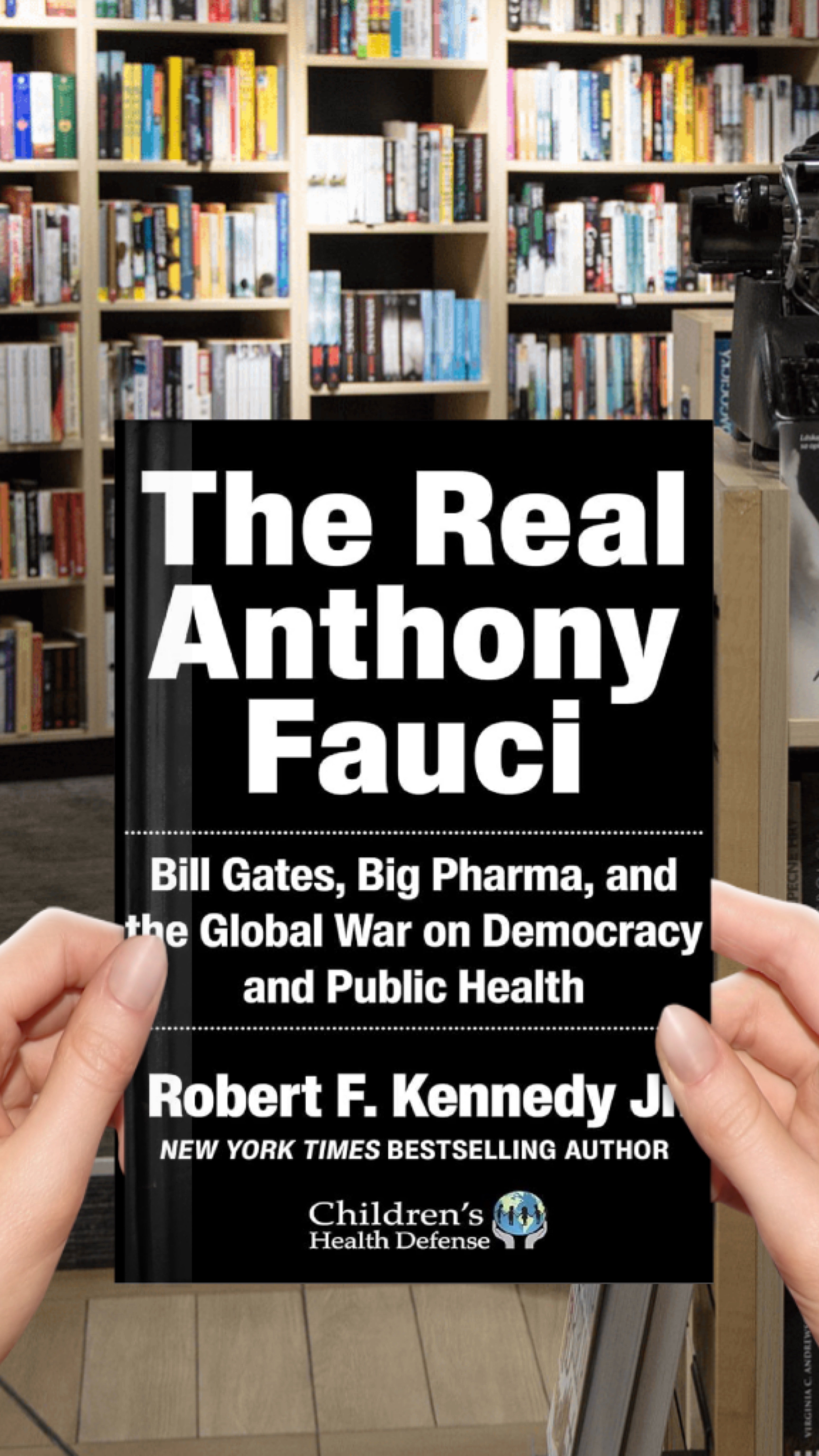 The Real Anthony Fauci Book Tour-A True Crime Journey