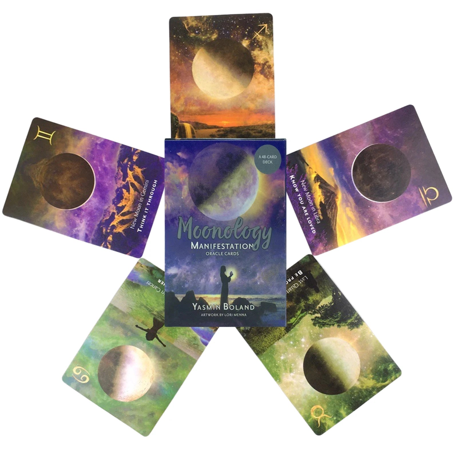 Moonology Manifestation Oracle(PDF Guidebook Included)