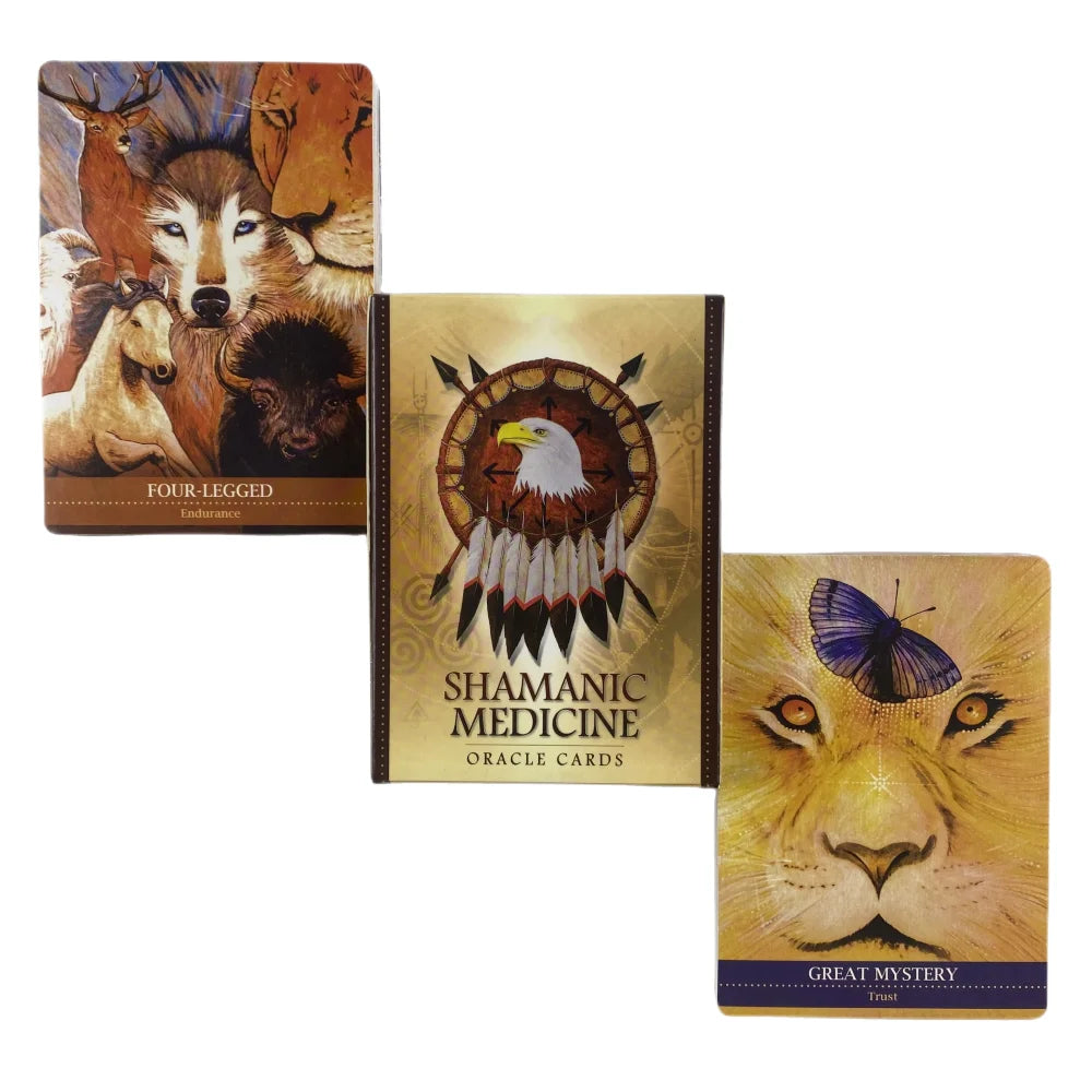 Shamanic Medicine Oracle Cards (PDF Guidebook included)