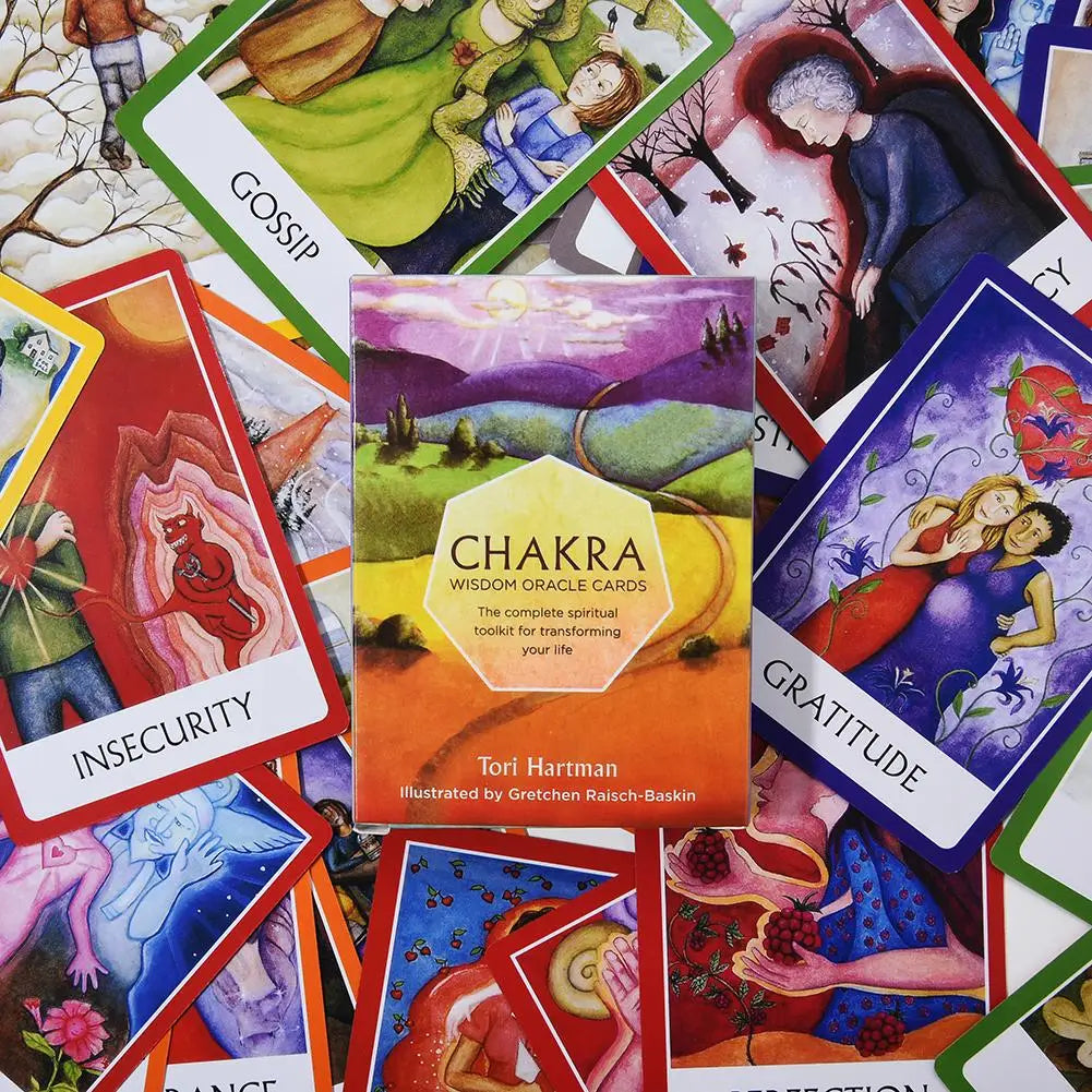 CHAKRA Oracle Cards(PDF Guidebook Included)