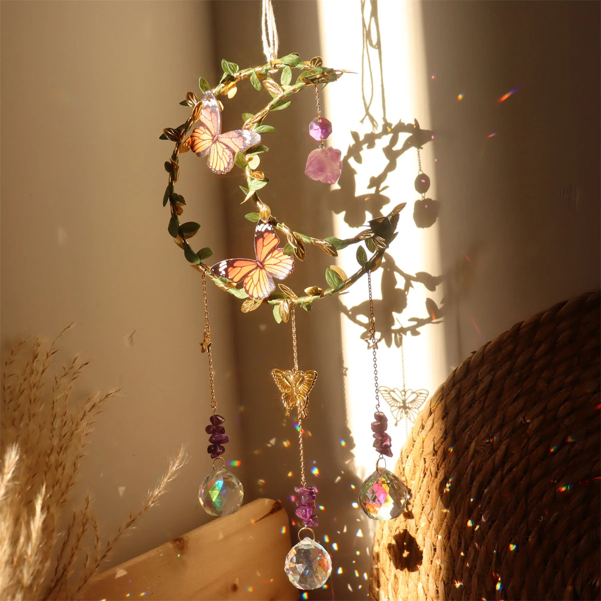 New Crystal Wind Chime (5 Designs)