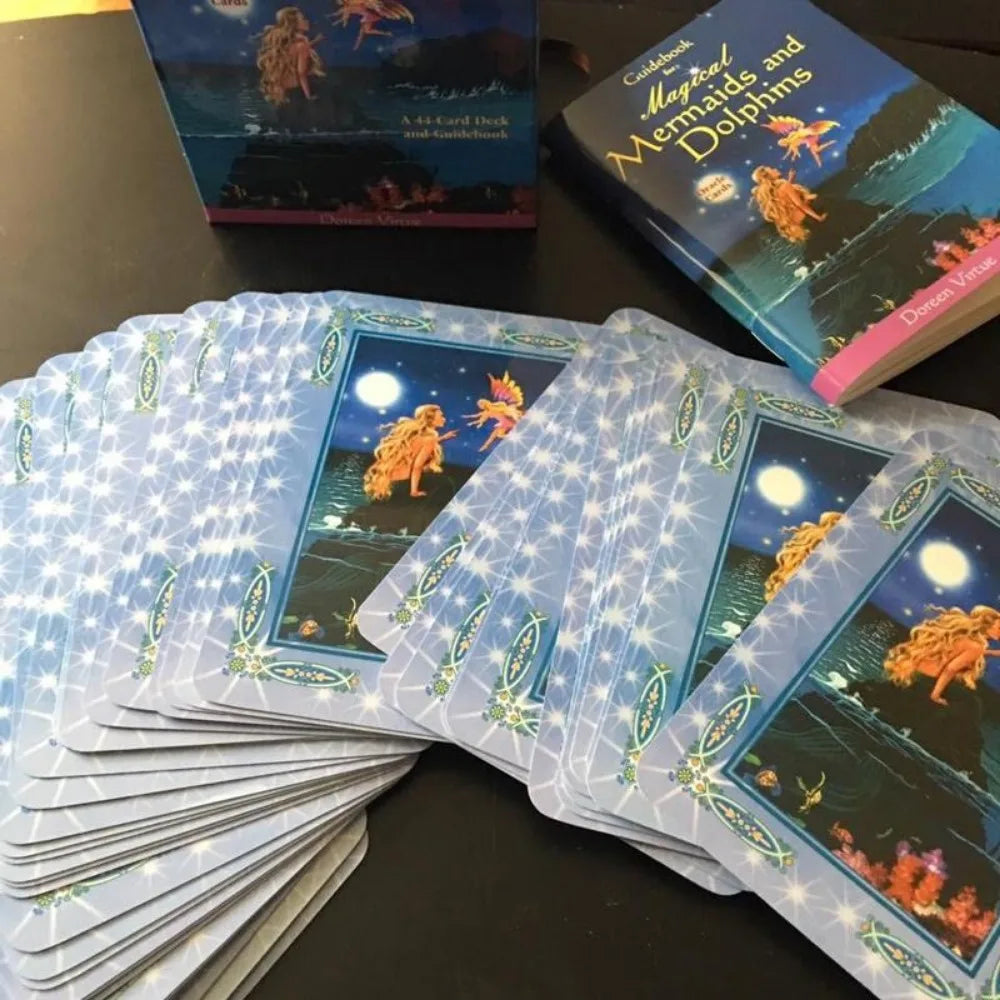 Magical Mermaid and Dolphin Cards: A 44-Card Deck