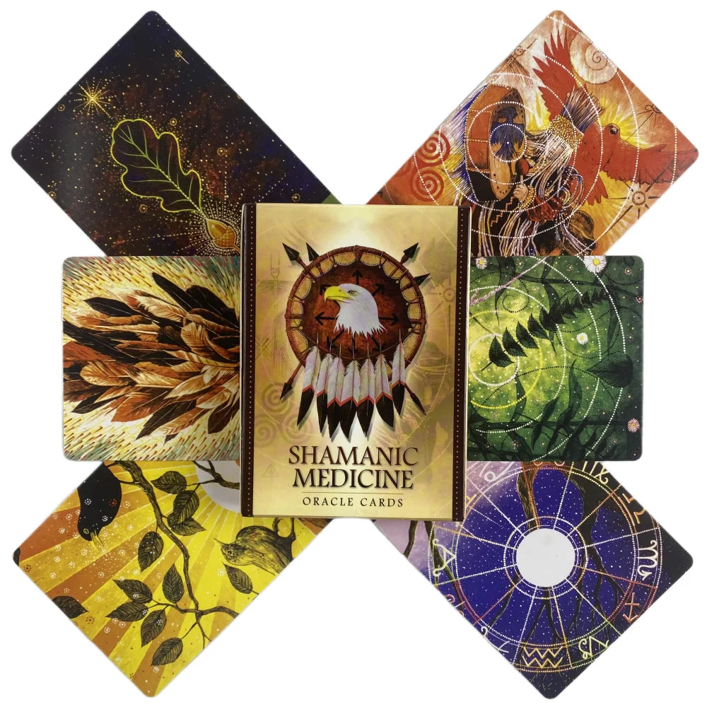 Shamanic Medicine Oracle Cards (PDF Guidebook included)