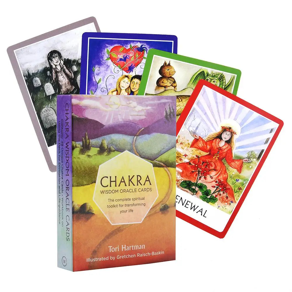 CHAKRA Oracle Cards(PDF Guidebook Included)