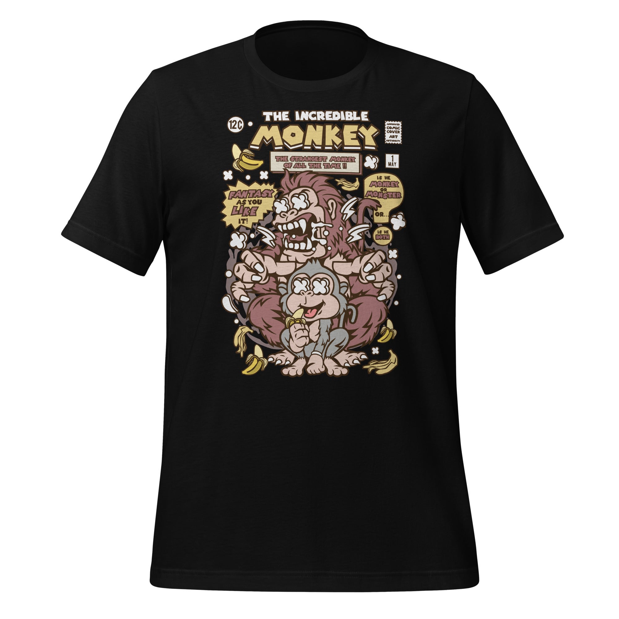 THE INCREDIBLE MONKEY Unisex t-shirt