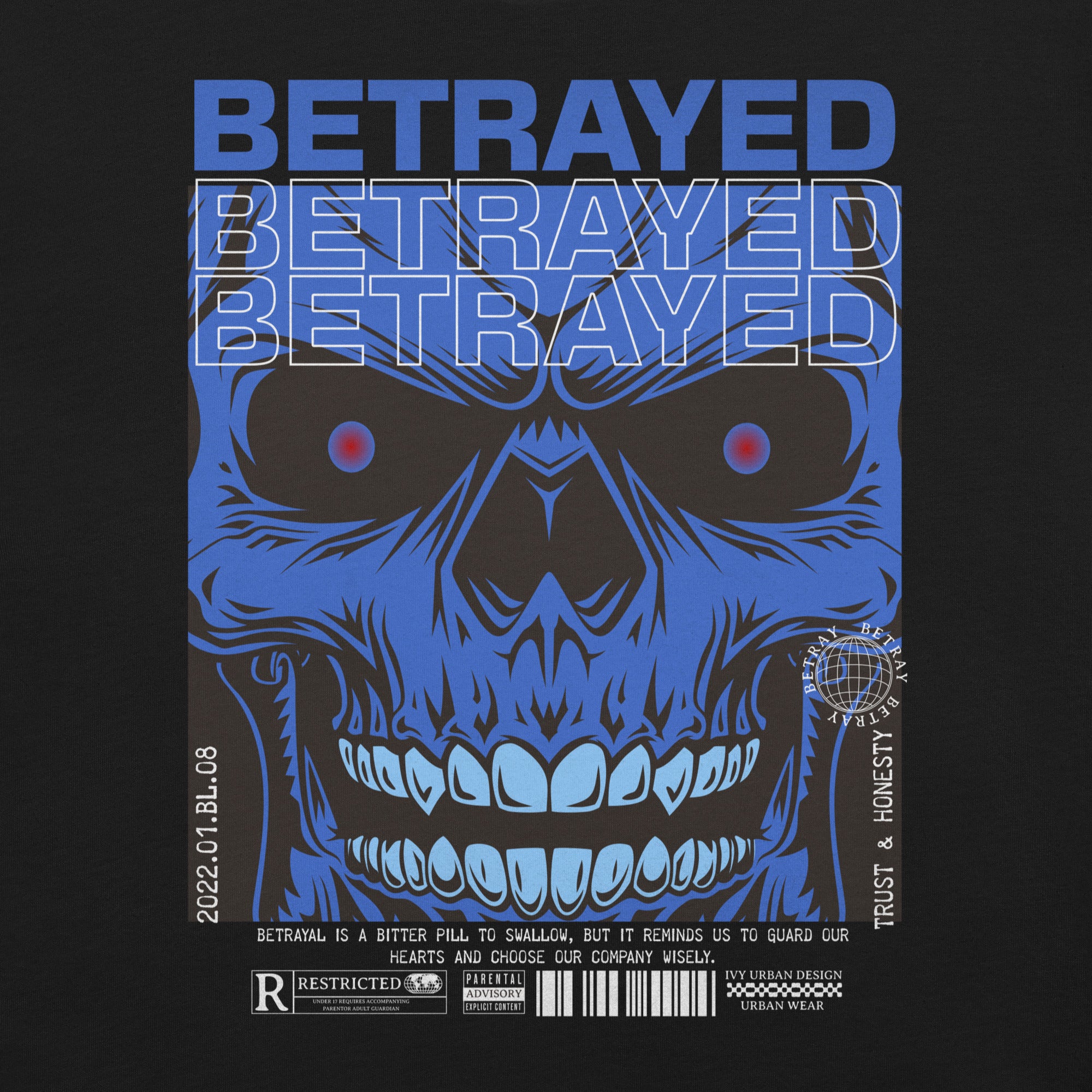 Betrayed Unisex t-shirt