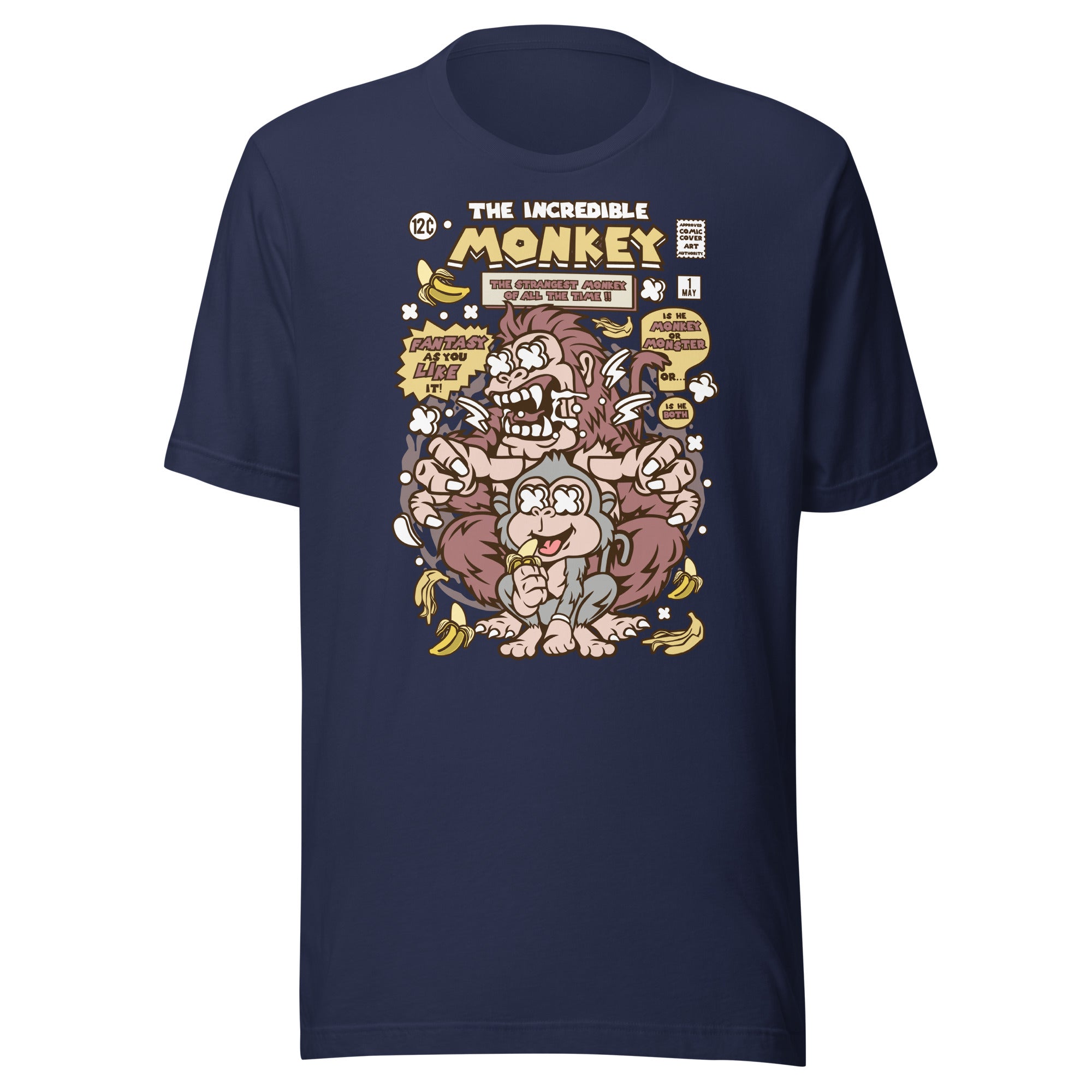 THE INCREDIBLE MONKEY Unisex t-shirt