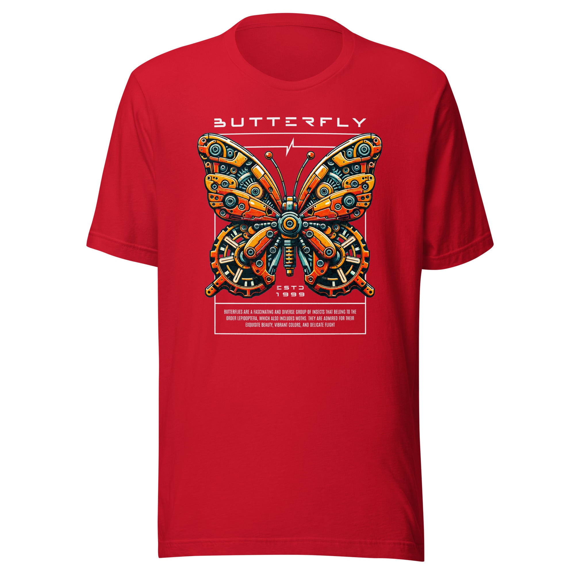 Mechanical Butterfly Unisex t-shirt