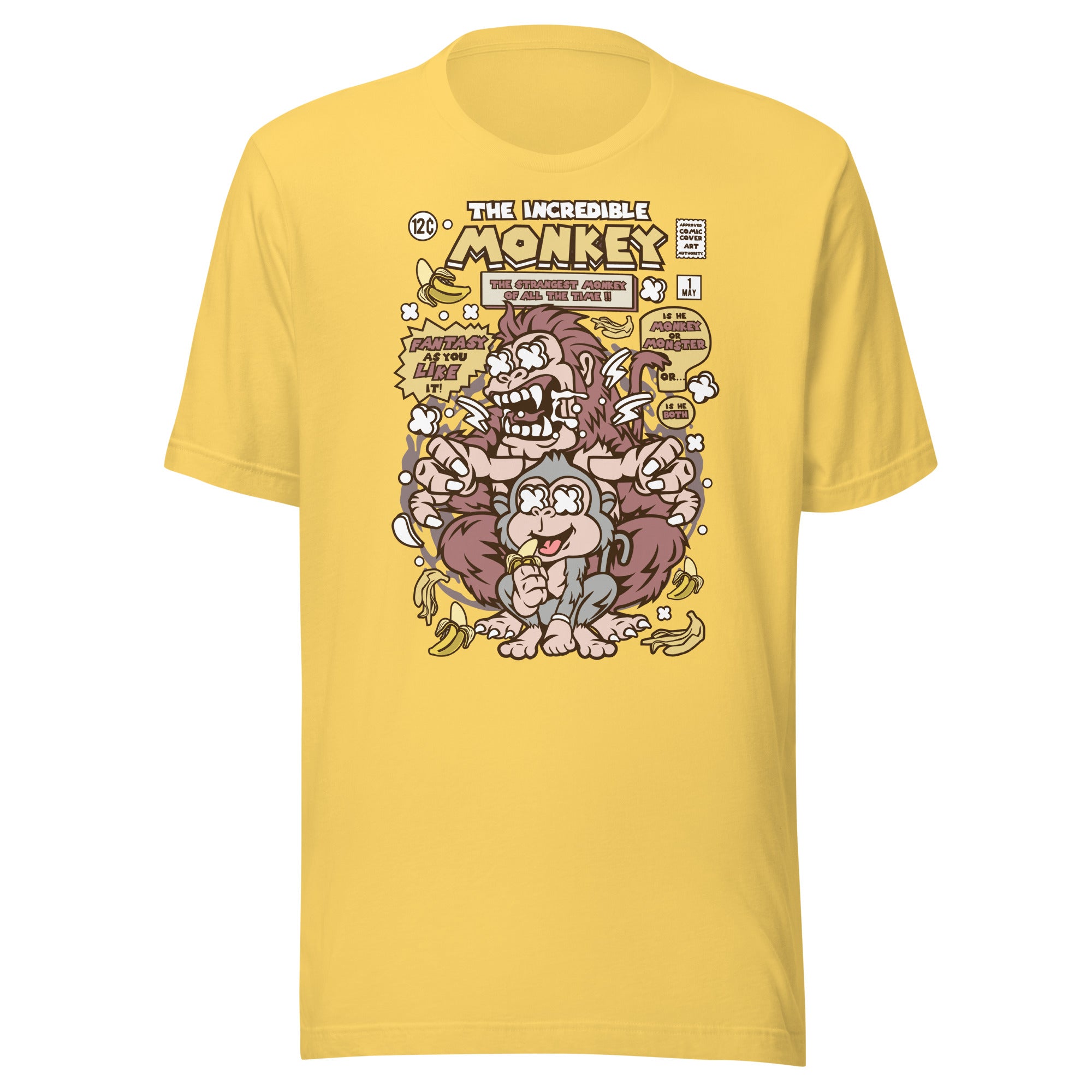 THE INCREDIBLE MONKEY Unisex t-shirt