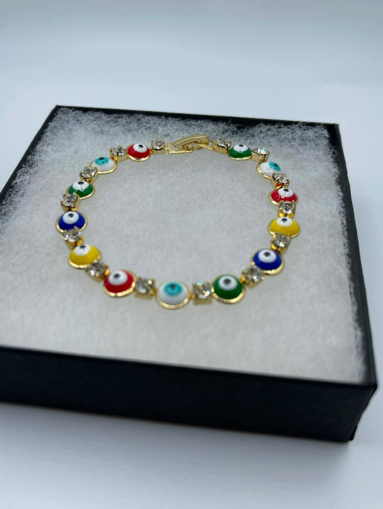 Evil Eye Gold Bracelet